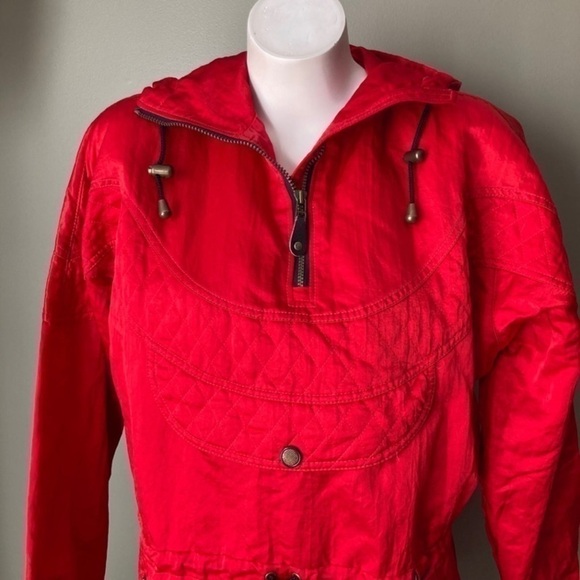 Nils | Vintage Nylon Oversized Retro Y2K Ski Jacket - Picture 2 of 9